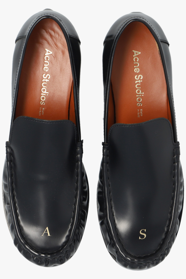 Acne Studios ブラック ローファー 38 Acne Studios - Leather loafers - Black